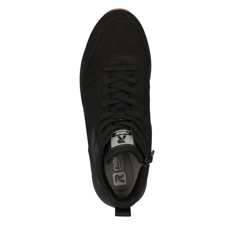 Rieker Artikelnummer 07060-00 Rieker Herren Sneaker High Midnight Black