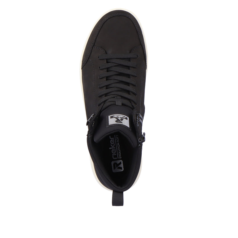 Rieker Artikelnummer 07100-00 Rieker Herren Sneaker High Diamond Black