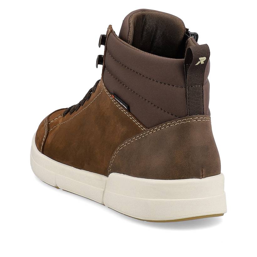 Rieker Artikelnummer 07100-22 Rieker Herren Sneaker High Wood Brown