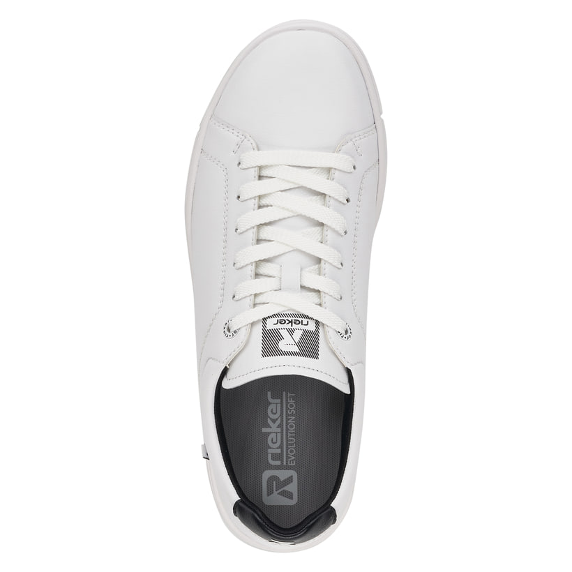 Rieker Artikelnummer 07102-80 Rieker Herren Sneaker Low Frost White