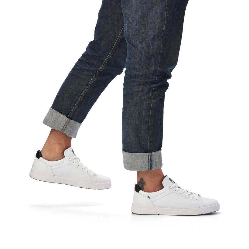 Rieker Artikelnummer 07102-80 Rieker Herren Sneaker Low Frost White