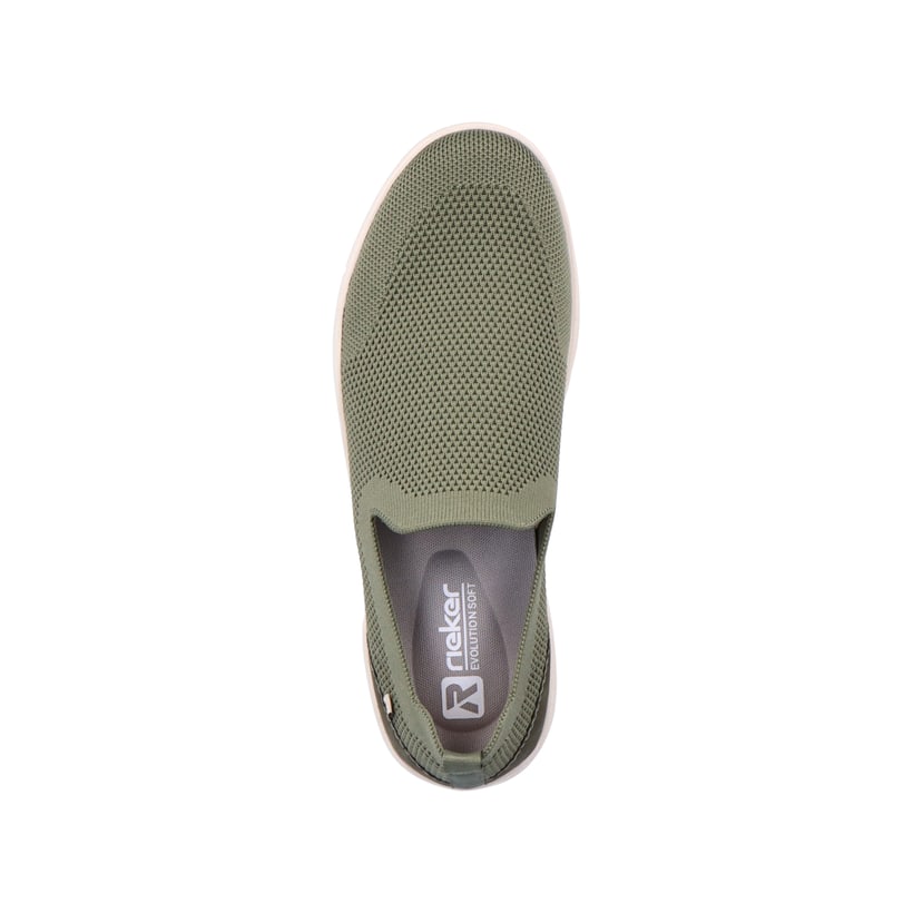 Rieker Artikelnummer 07106-54 Rieker Herren Slipper Leaf Green