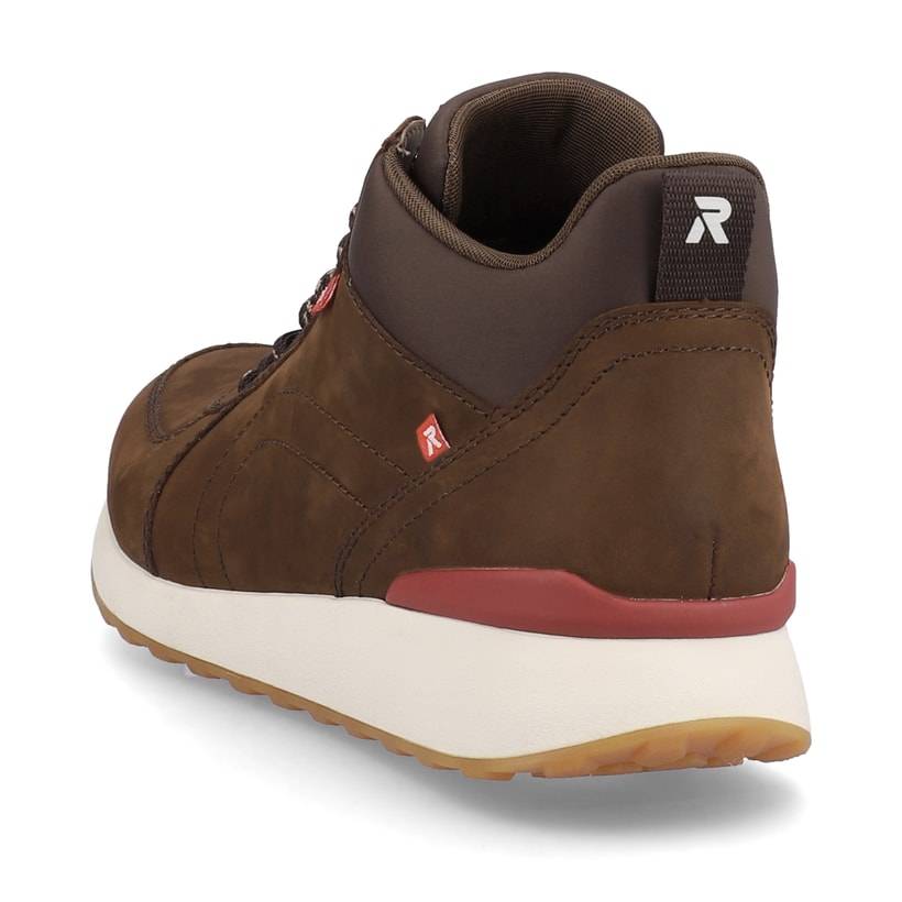 Rieker Artikelnummer 07660-22 Rieker Herren Sneaker High Wood Brown