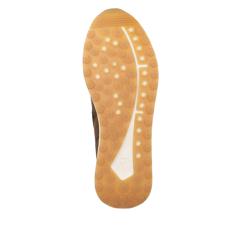 Rieker Artikelnummer 07660-22 Rieker Herren Sneaker High Wood Brown