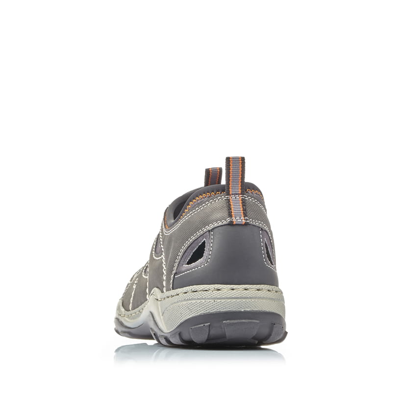 Rieker Artikelnummer 08065-02 Rieker Herren Slipper Granitgrau