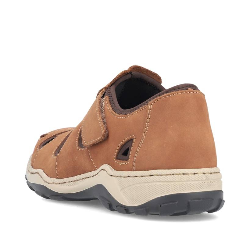 Rieker Artikelnummer 08067-24 Rieker Herren Slipper Holzbraun
