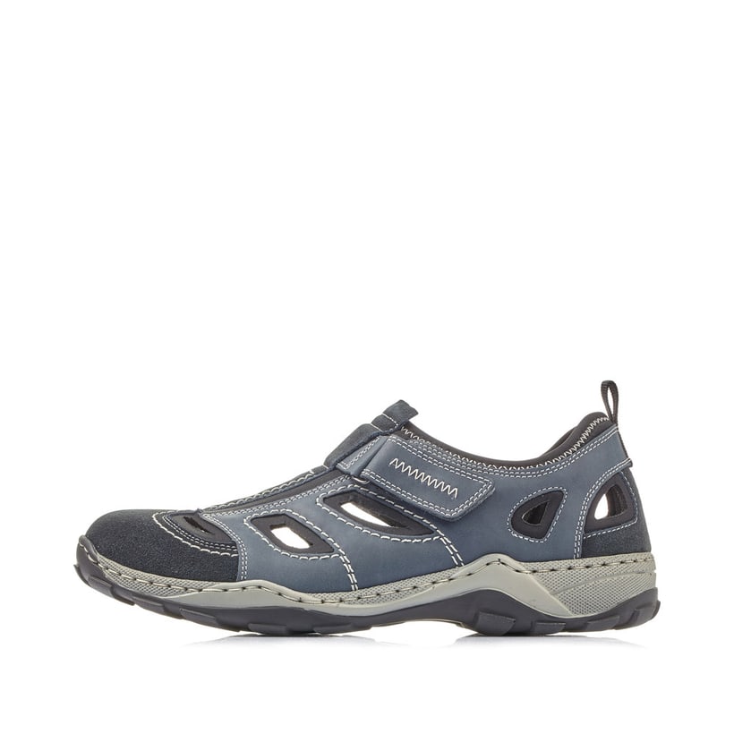 Rieker Artikelnummer 08075-14 Rieker Herren Slipper ozeanblau