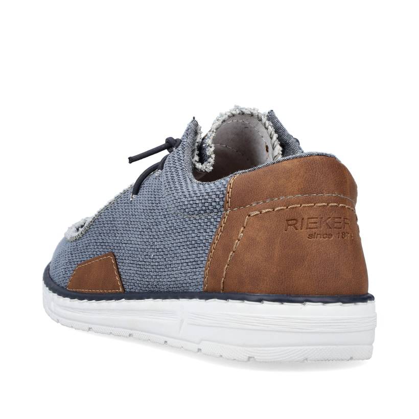 Rieker Artikelnummer 08600-12 Rieker Herren Slipper Himmelblau