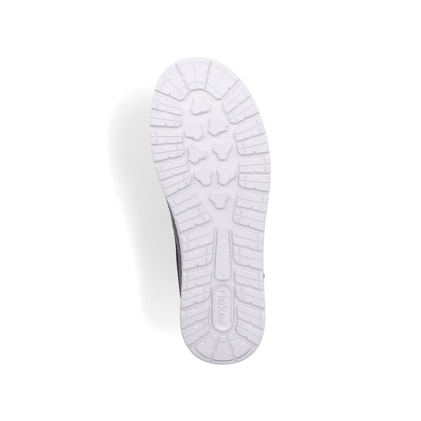 Rieker Artikelnummer 08650-00 Rieker Herren Slipper Asphaltschwarz