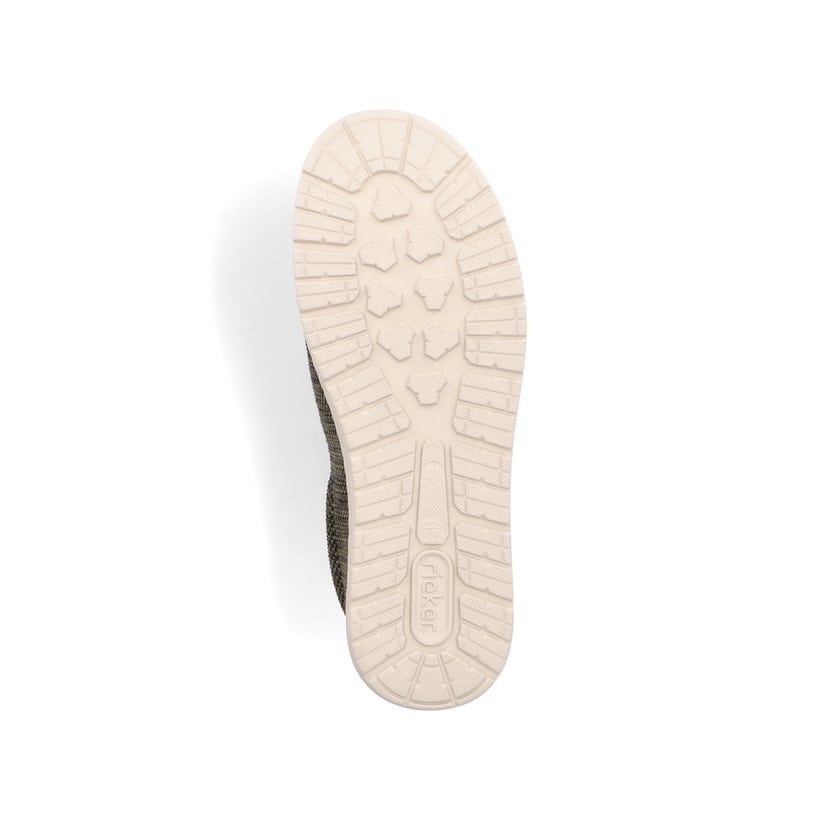Rieker Artikelnummer 08651-54 Rieker Herren Slipper Grüngrau