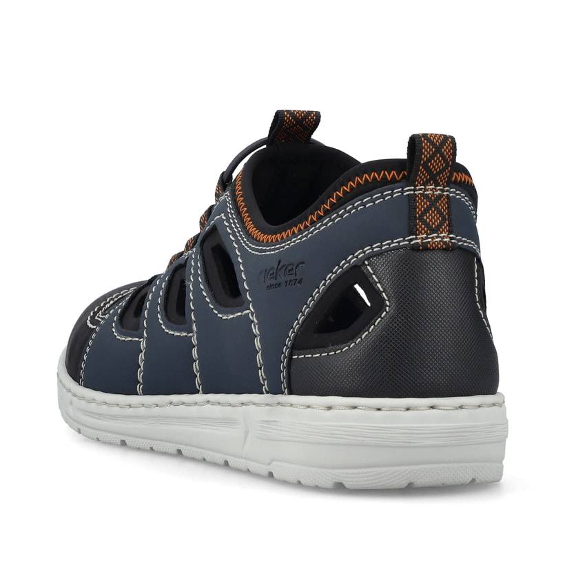 Rieker Artikelnummer 08665-14 Rieker Herren Slipper Schieferblau