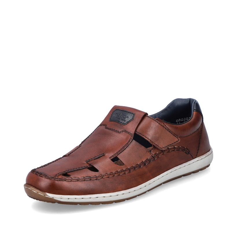 Rieker Artikelnummer 08838-24 Rieker Herren Slipper Kastanienbraun