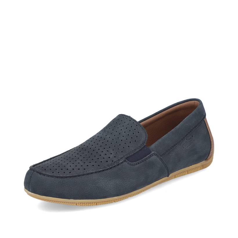 Rieker Artikelnummer 09555-14 Rieker Herren Slipper Stahlblau