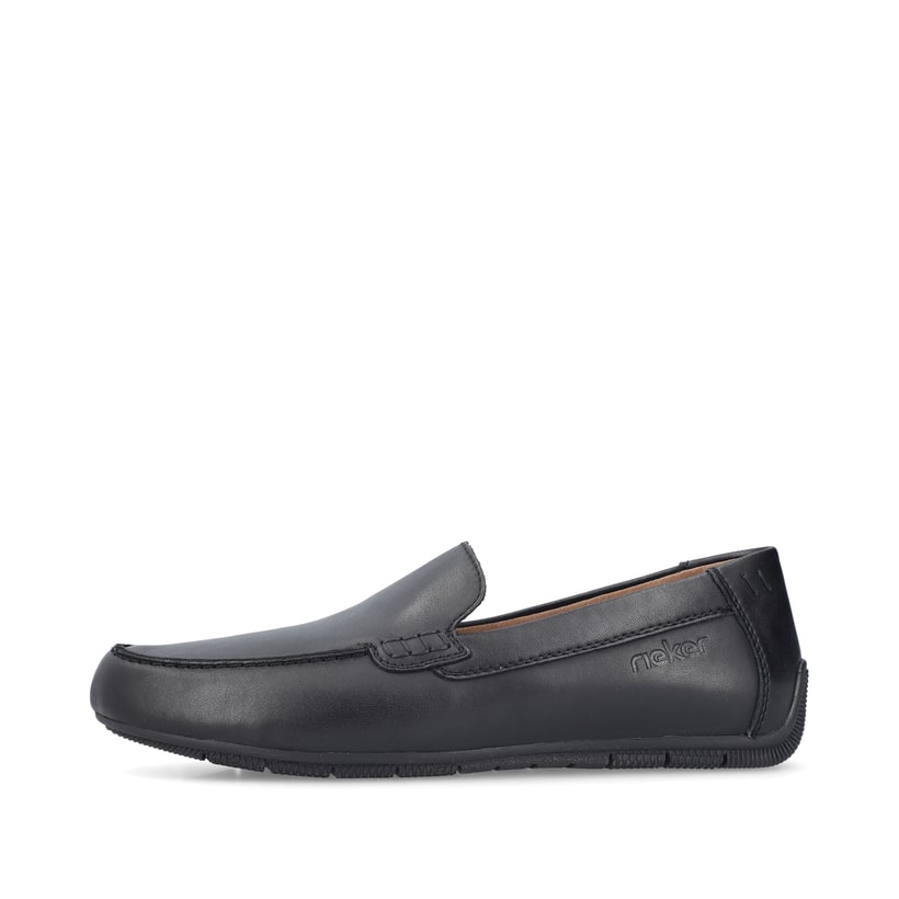 Rieker Artikelnummer 09557-00 Rieker Herren Slipper glanzschwarz
