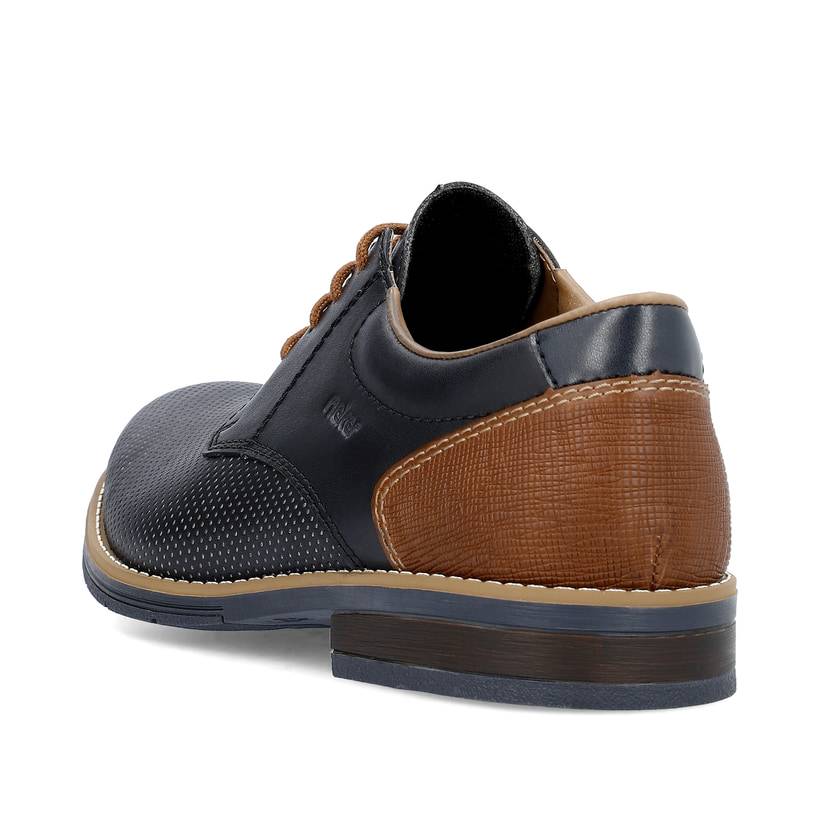 Rieker Artikelnummer 10308-14 Rieker Herren Schnürschuhe Marineblau