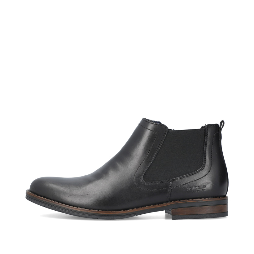 Rieker Artikelnummer 10374-00 Rieker Herren Chelsea Boots nachtschwarz