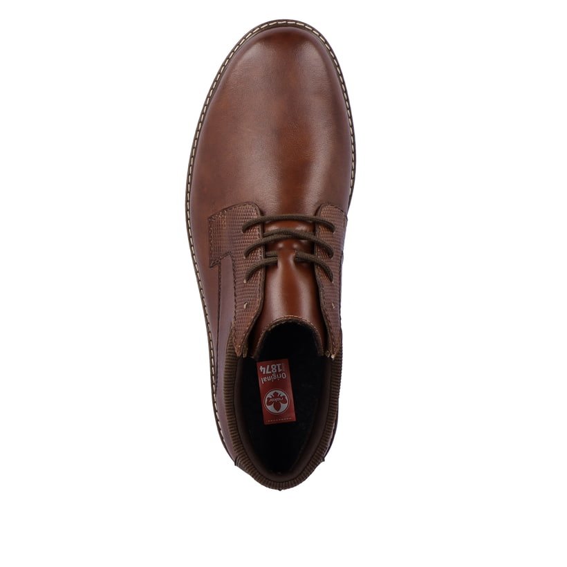 Rieker Artikelnummer 10500-24 Rieker Herren Schnürschuhe Holzbraun