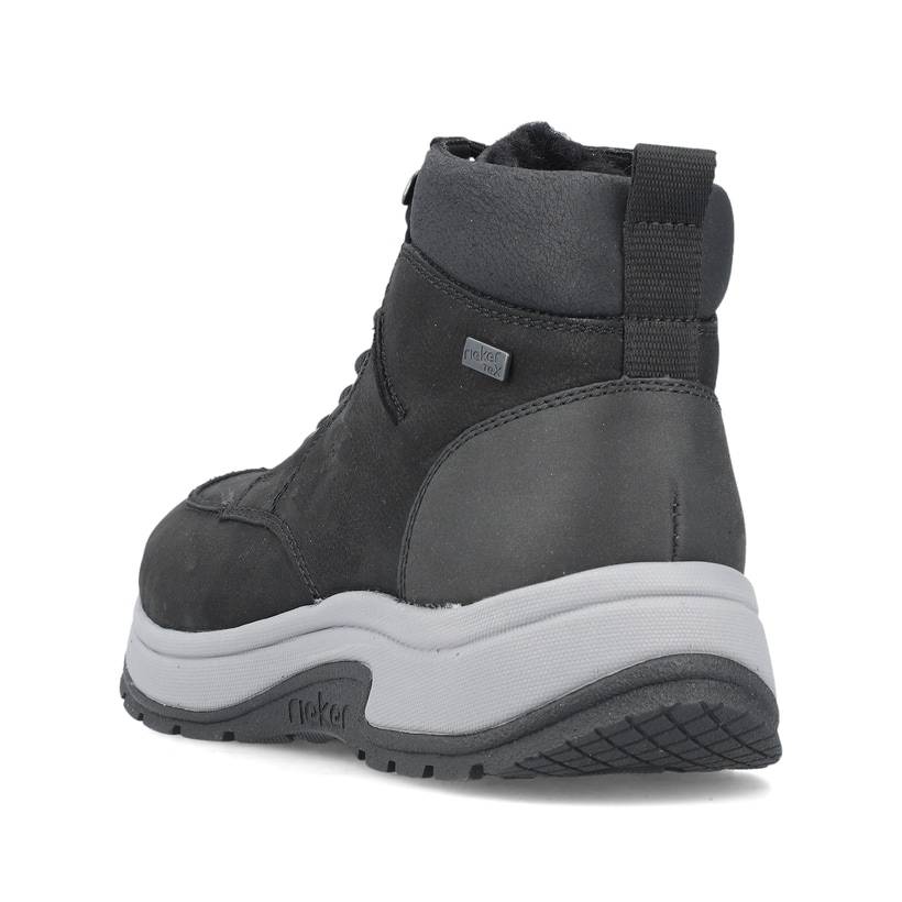 Rieker Artikelnummer 11020-00 Rieker Herren Schnürstiefel Carbonschwarz