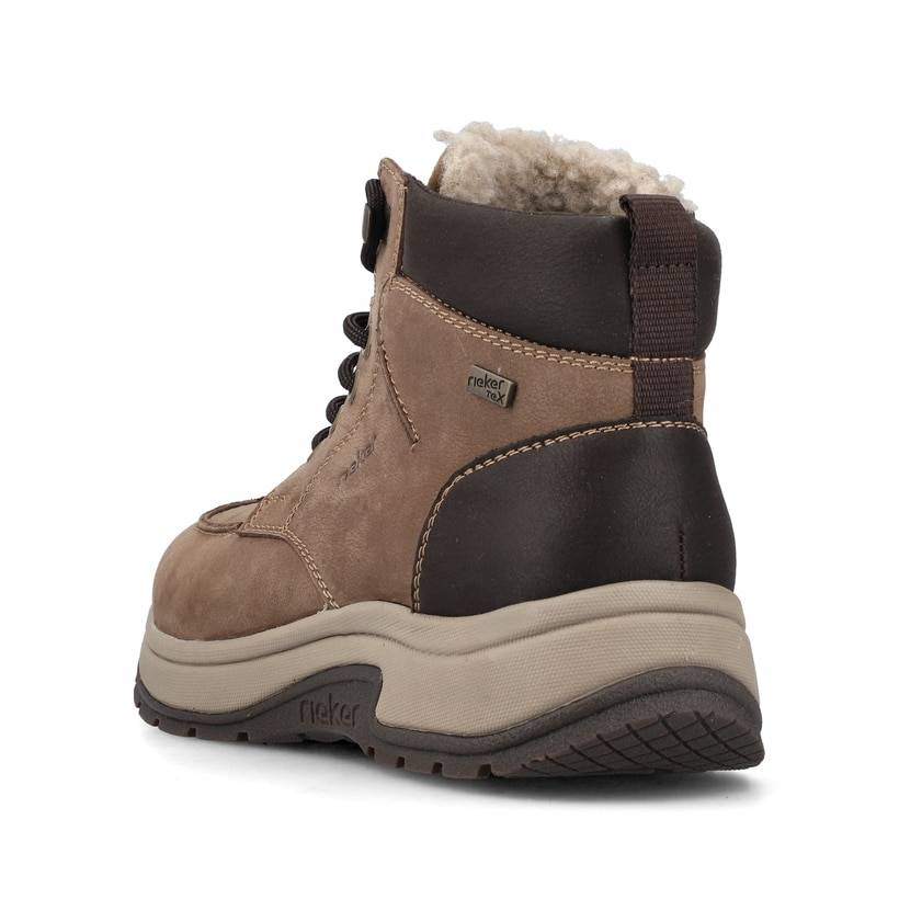 Rieker Artikelnummer 11020-24 Rieker Herren Schnürstiefel Beigebraun