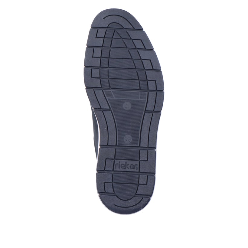 Rieker Artikelnummer 11301-14 Rieker Herren Schnürschuhe Marineblau-orange