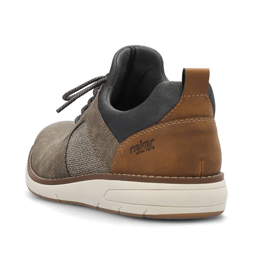 Rieker Artikelnummer 11351-25 Rieker Herren Slipper Braungrau