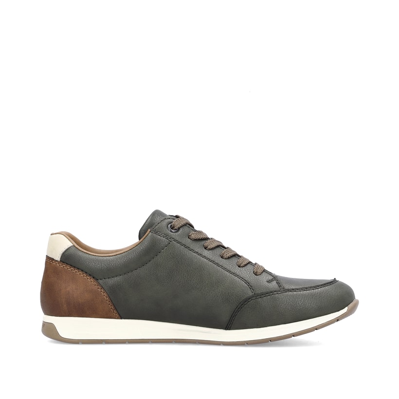 Rieker Artikelnummer 11903-52 Rieker Herren Sneaker Low Grüngrau