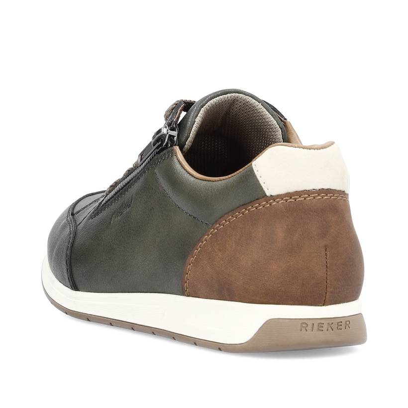 Rieker Artikelnummer 11903-52 Rieker Herren Sneaker Low Grüngrau