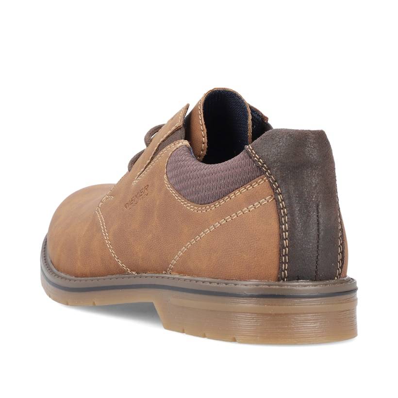 Rieker Artikelnummer 13001-24 Rieker Herren Schnürschuhe Lehmbraun