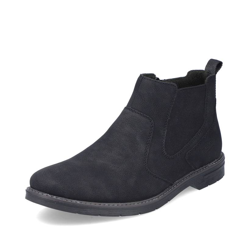 Rieker Artikelnummer 13092-00 Rieker Herren Chelsea Boots Tiefschwarz