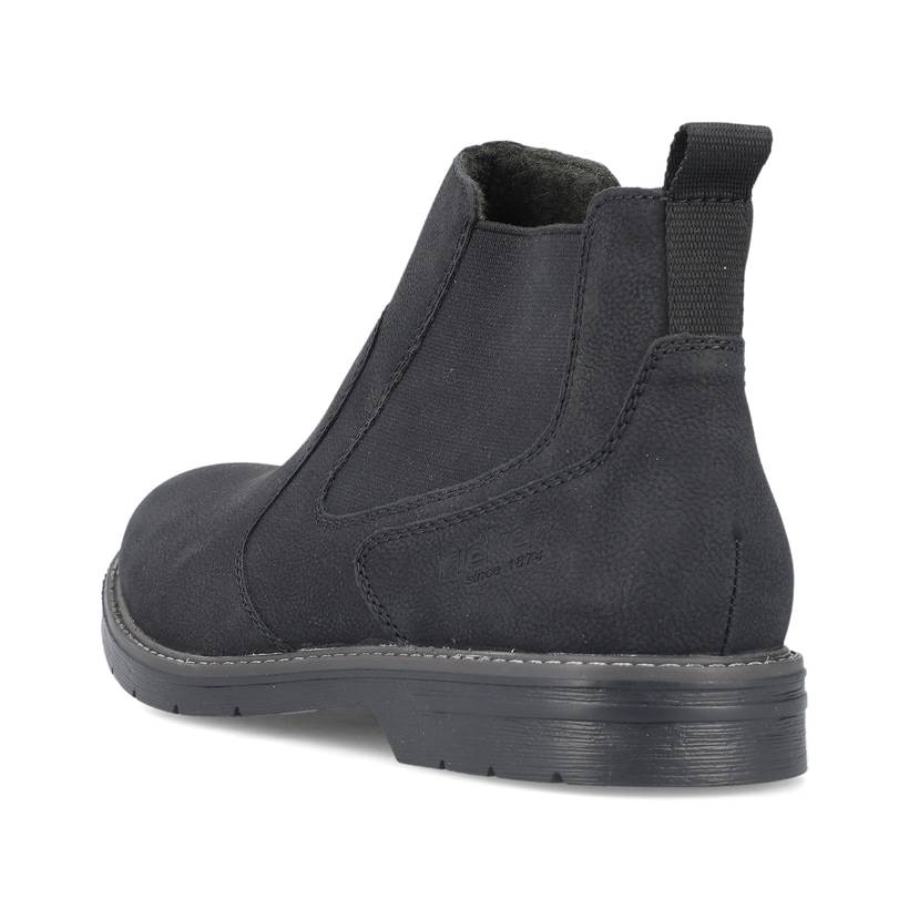 Rieker Artikelnummer 13092-00 Rieker Herren Chelsea Boots Tiefschwarz