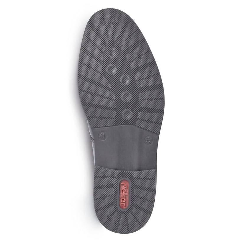 Rieker Artikelnummer 13500-00 Rieker Herren Schnürschuhe Glanzschwarz