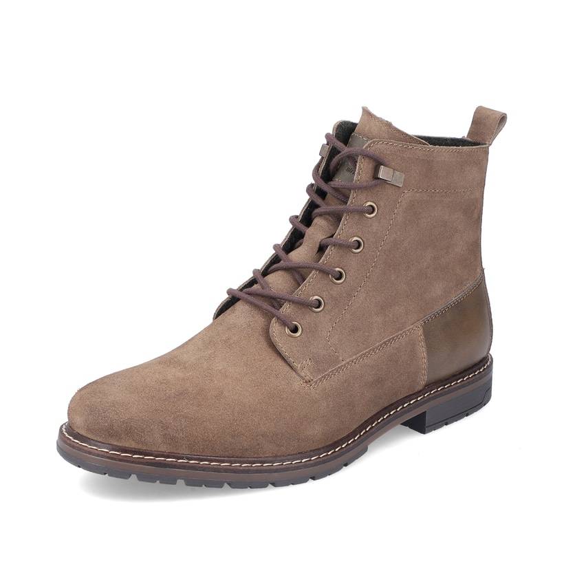 Rieker Artikelnummer 13730-64 Rieker Herren Schnürstiefel Sandbraun