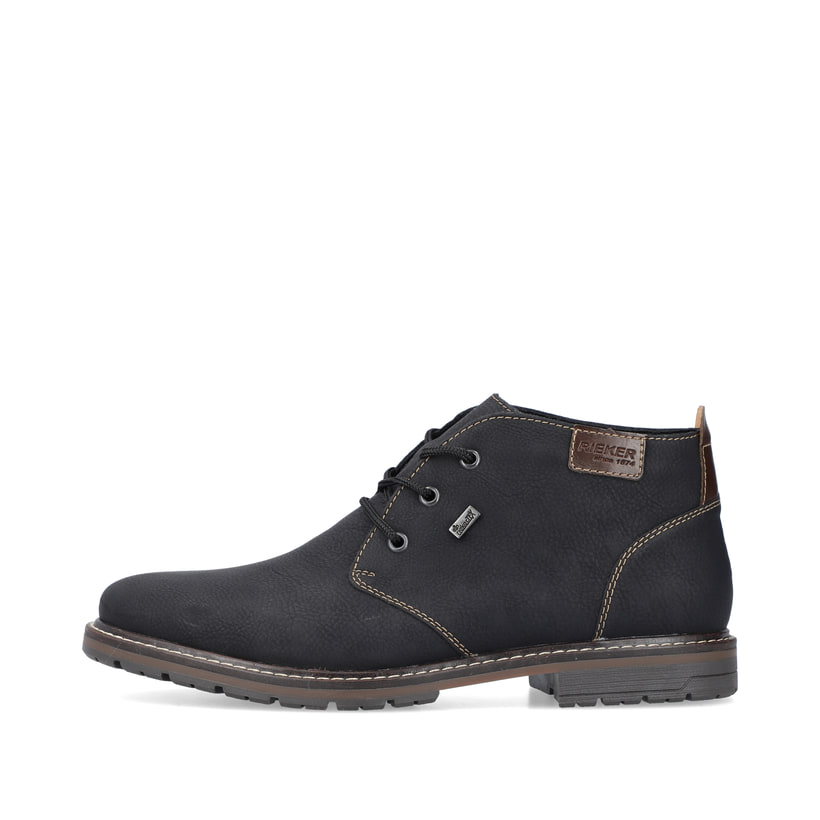 Rieker Artikelnummer 13739-00 Rieker Herren Schnürschuhe asphaltschwarz