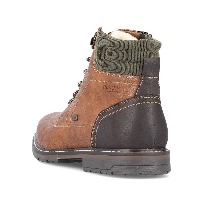 Rieker Artikelnummer 13741-25 Rieker Herren Schnürstiefel Hellbraun