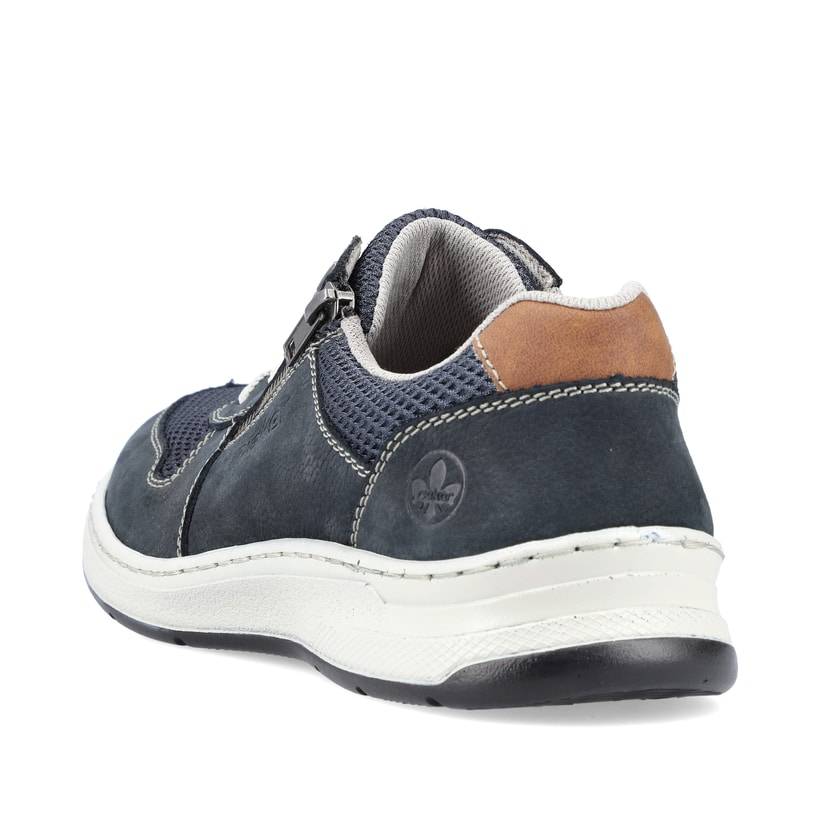 Rieker Artikelnummer 14300-14 Rieker Herren Schnürschuhe Ozeanblau