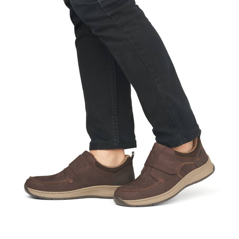 Rieker Artikelnummer 14358-25 Rieker Herren Slipper Dunkelbraun