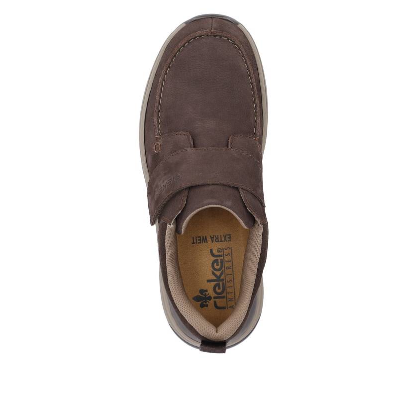 Rieker Artikelnummer 14358-25 Rieker Herren Slipper Dunkelbraun
