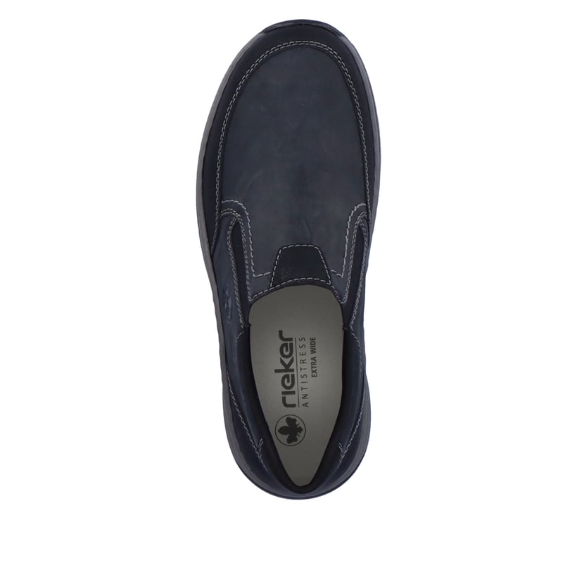 Rieker Artikelnummer 14362-00 Rieker Herren Slipper Asphaltschwarz