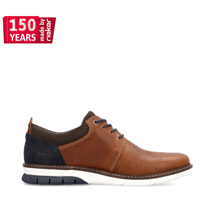 Rieker Artikelnummer 14405-24 Rieker Herren Schnürschuhe Holzbraun
