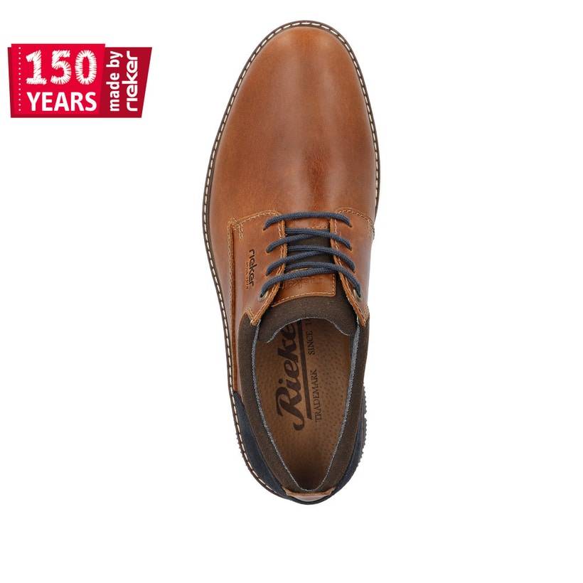 Rieker Artikelnummer 14405-24 Rieker Herren Schnürschuhe Holzbraun