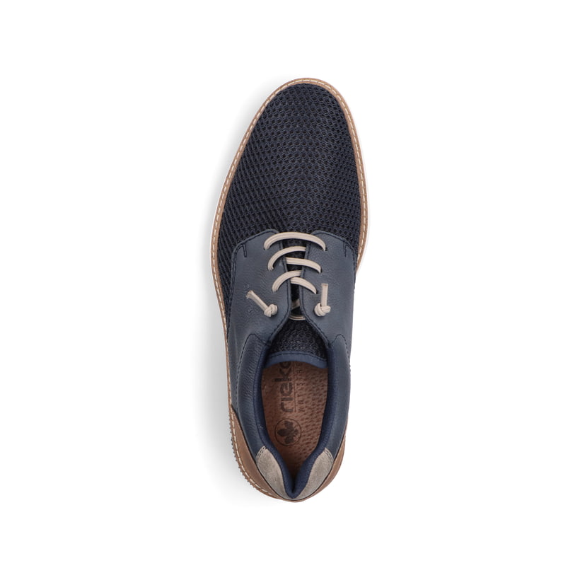 Rieker Artikelnummer 14442-14 Rieker Herren Schnürschuhe Schieferblau