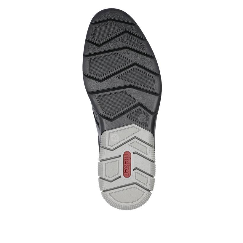 Rieker Artikelnummer 14450-00 Rieker Herren Slipper Asphaltschwarz