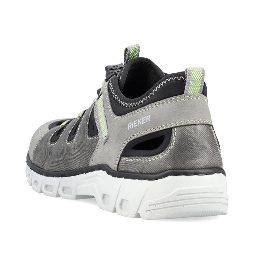 Rieker Artikelnummer 14508-40 Rieker Herren Slipper Asphaltgrau