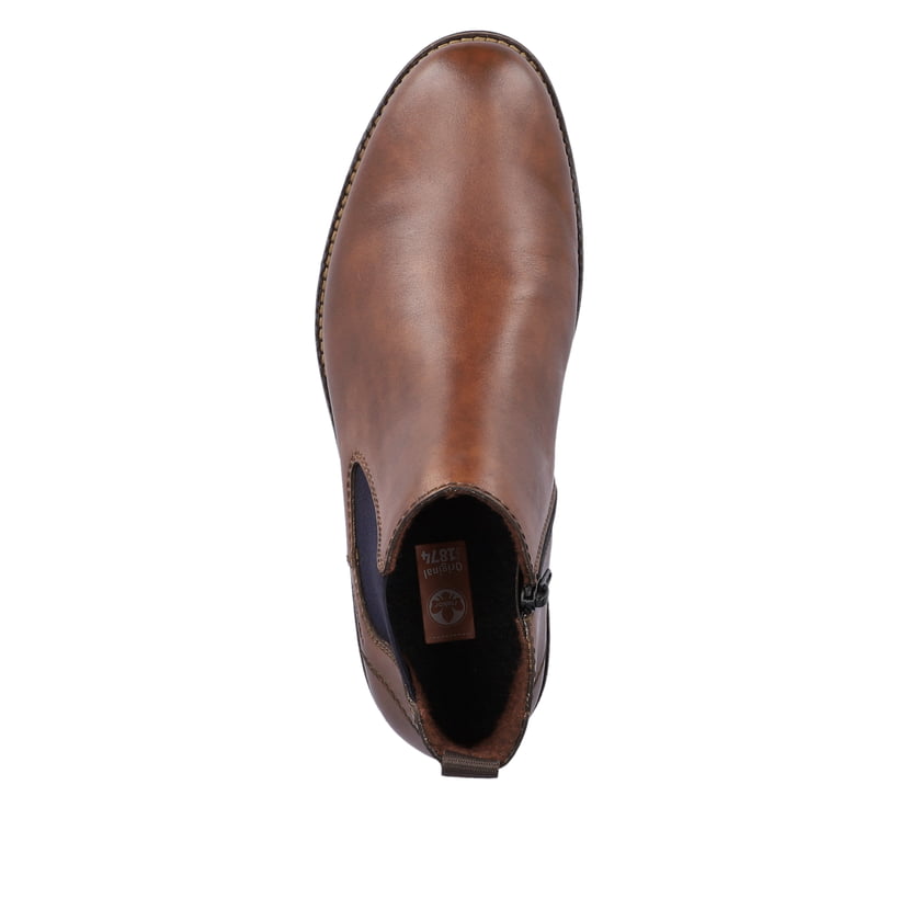 Rieker Artikelnummer 14653-24 Rieker Herren Chelsea Boots Schokobraun