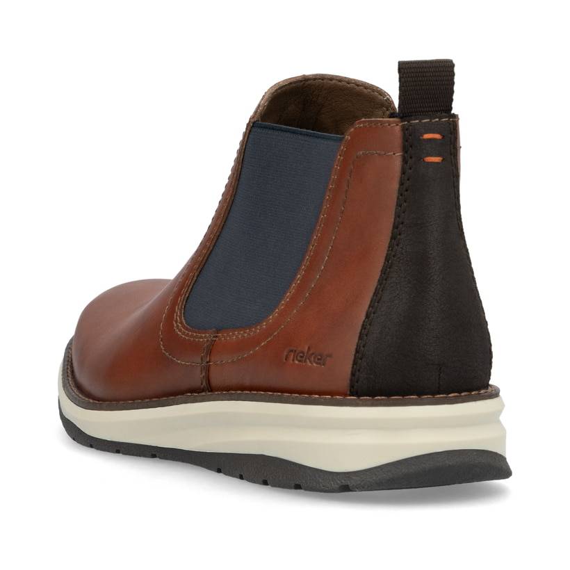 Rieker Artikelnummer 14752-24 Rieker Herren Chelsea Boots Kastanienbraun