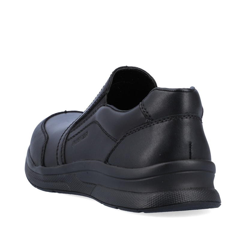 Rieker Artikelnummer 14850-01 Rieker Herren Slipper Mattschwarz