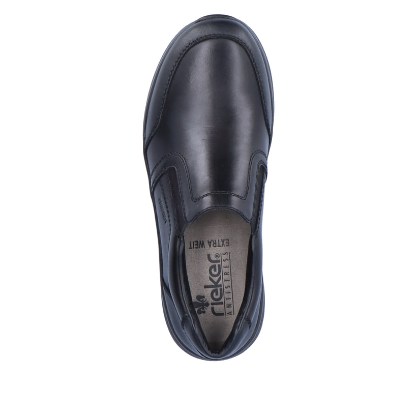 Rieker Artikelnummer 14850-01 Rieker Herren Slipper Mattschwarz