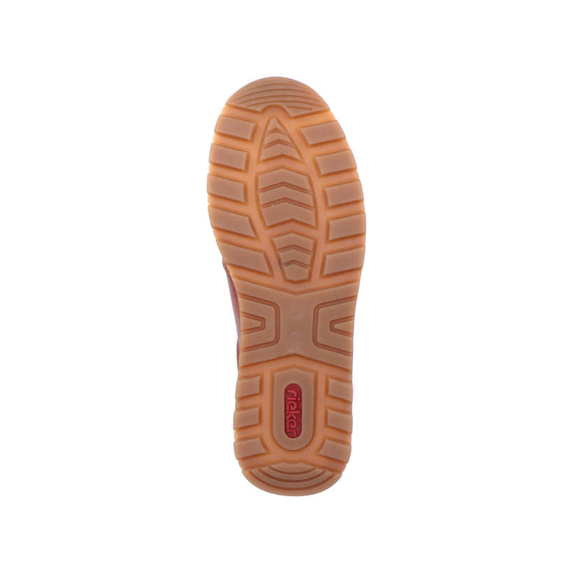 Rieker Artikelnummer 15105-22 Rieker Herren Schnürschuhe Karamellbraun-feuerrot