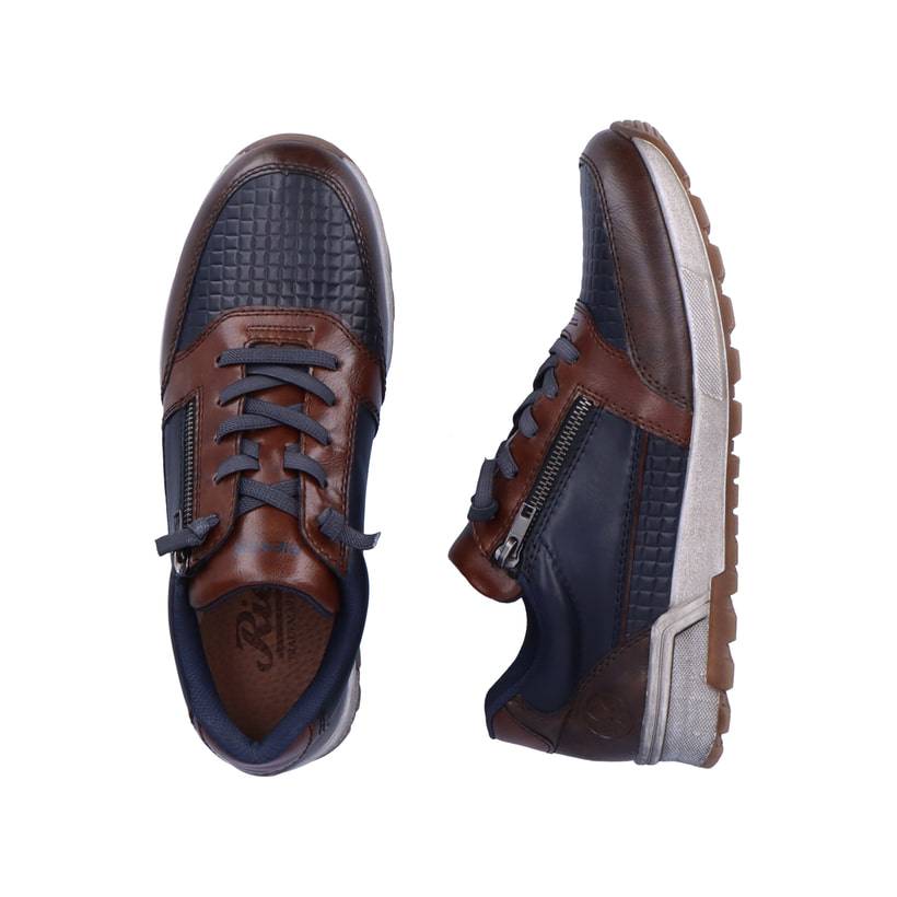 Rieker Artikelnummer 15163-14 Rieker Herren Sneaker Low Ozeanblau