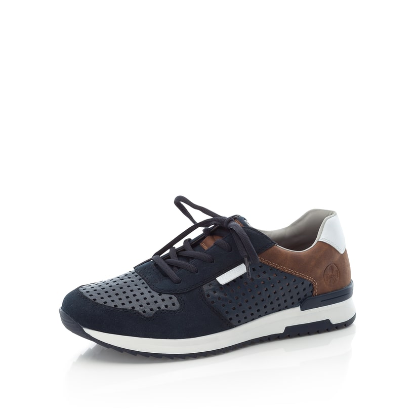 Rieker Artikelnummer 16106-15 Rieker Herren Sneaker Low Stahlblau